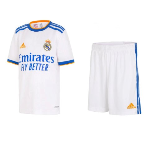 Camiseta Real Madrid Niño 1st 2021-2022 Blanco